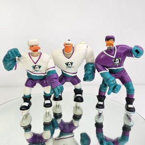 Mighty Ducks Action Figures Set Of 3. Nosedive Grin D.L'Orange